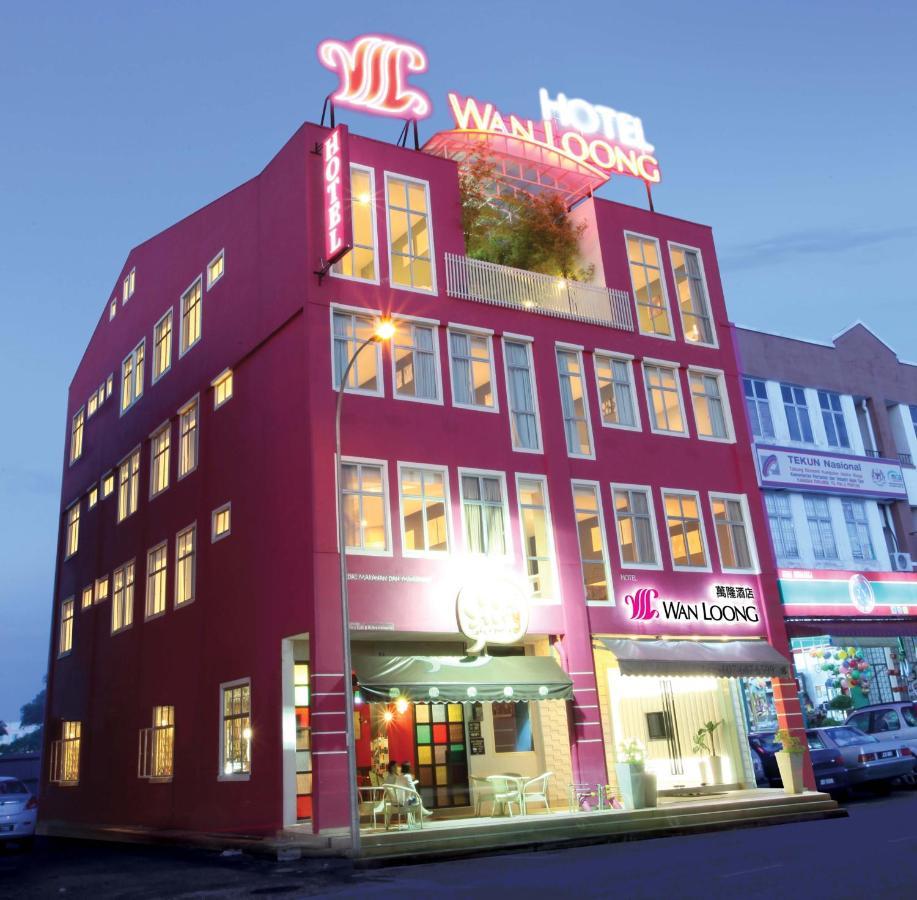 Wan Loong Hotel Pontian Kechil Exterior foto